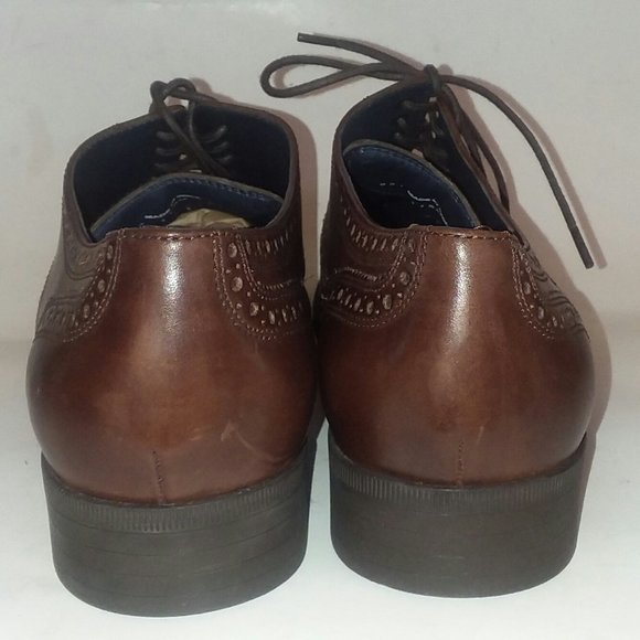 #28 New Brown Leather Cole Haan Derby  shoes 11.5 main image 6